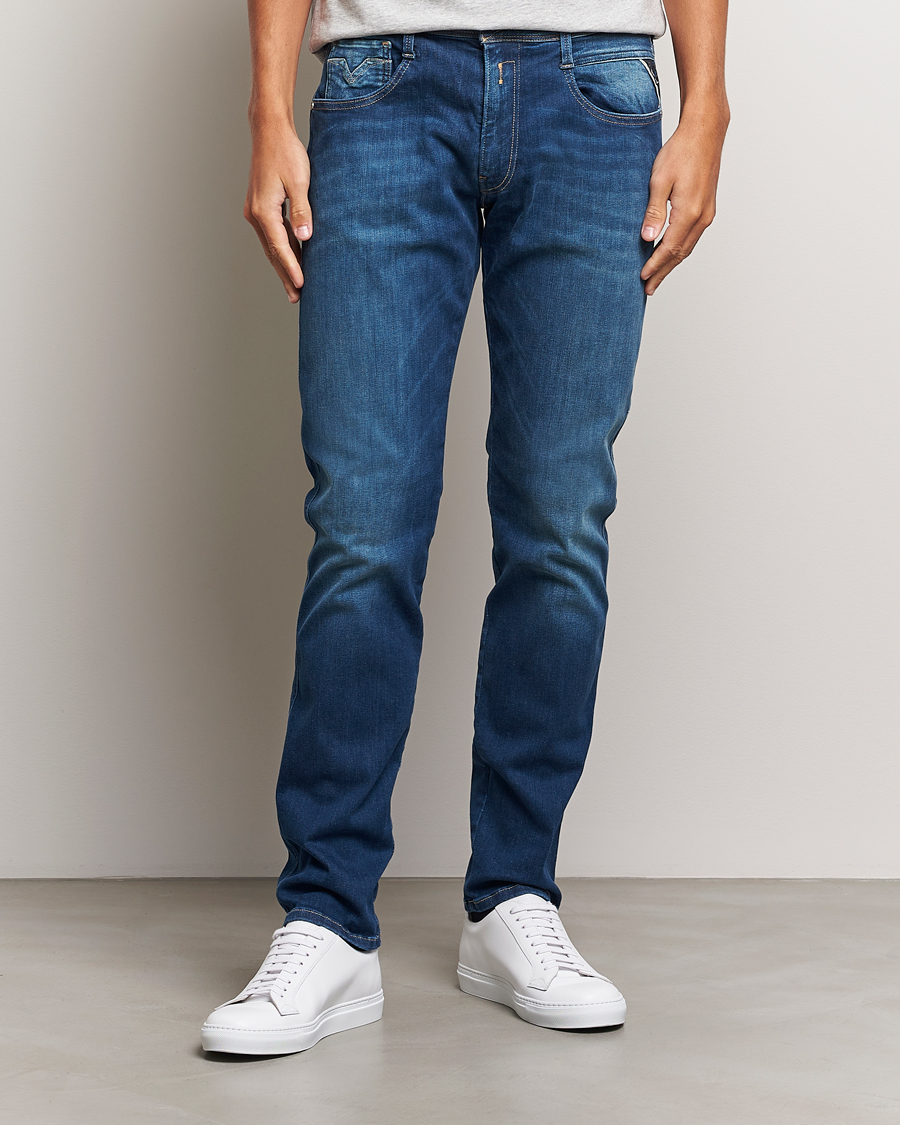Homme | Jeans | Replay | Anbass Hyperflex Eco Plus Jeans Medium Blue