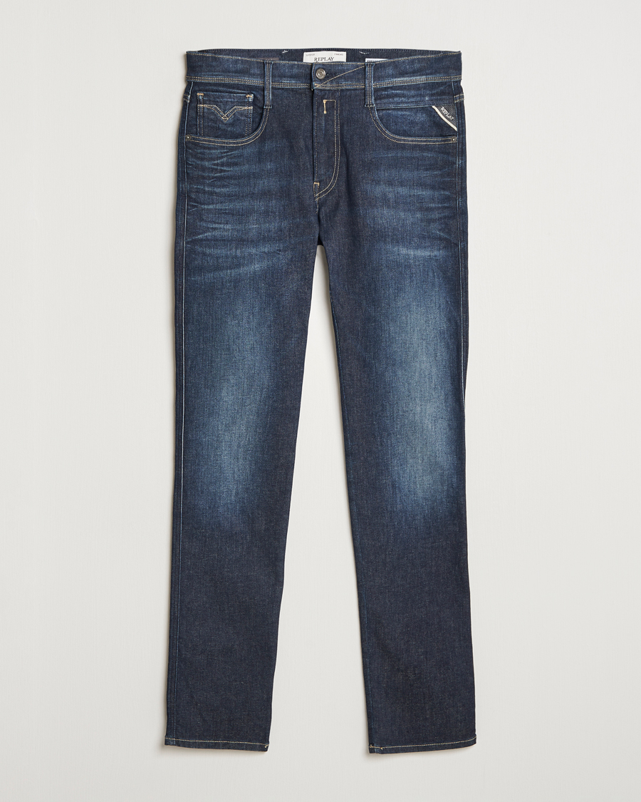 Homme | Jeans | Replay | Anbass Hyperflex Dust Jeans Dark Blue