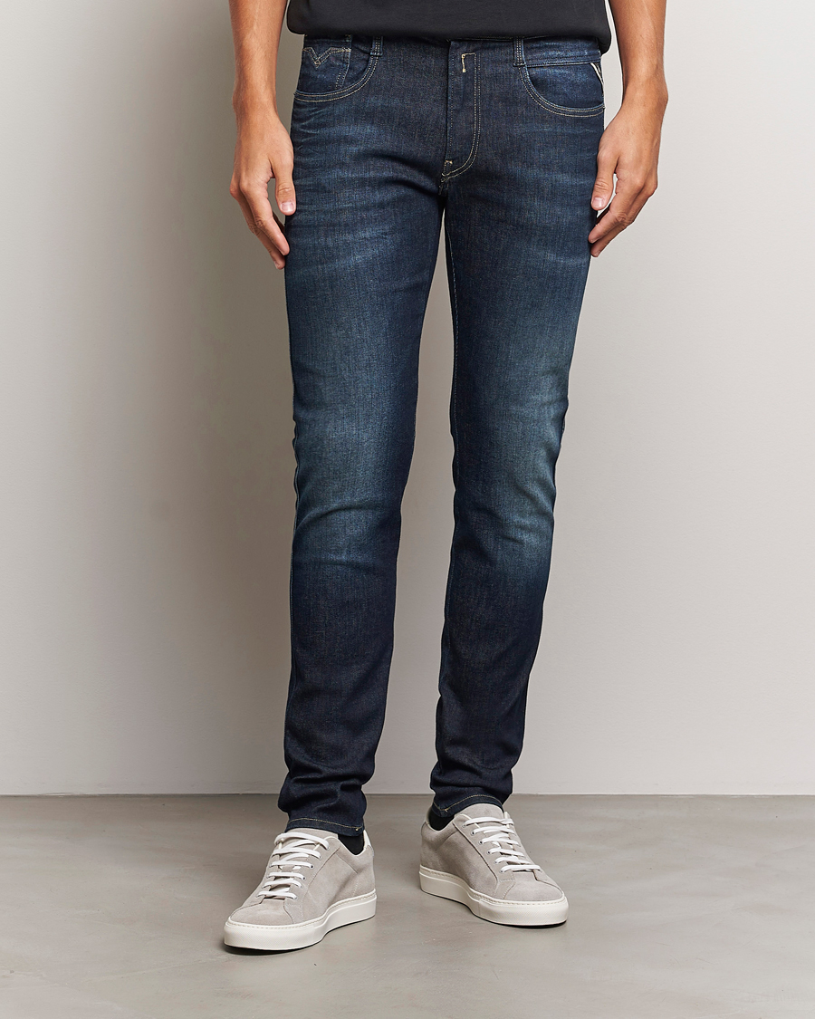 Homme | Jeans | Replay | Anbass Hyperflex Dust Jeans Dark Blue