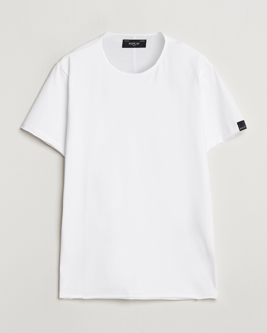 Homme | T-shirts | Replay | Crew Neck T-Shirt White