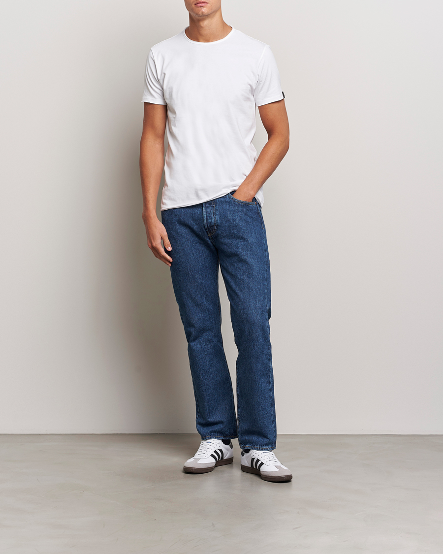 Homme | T-shirts | Replay | Crew Neck T-Shirt White