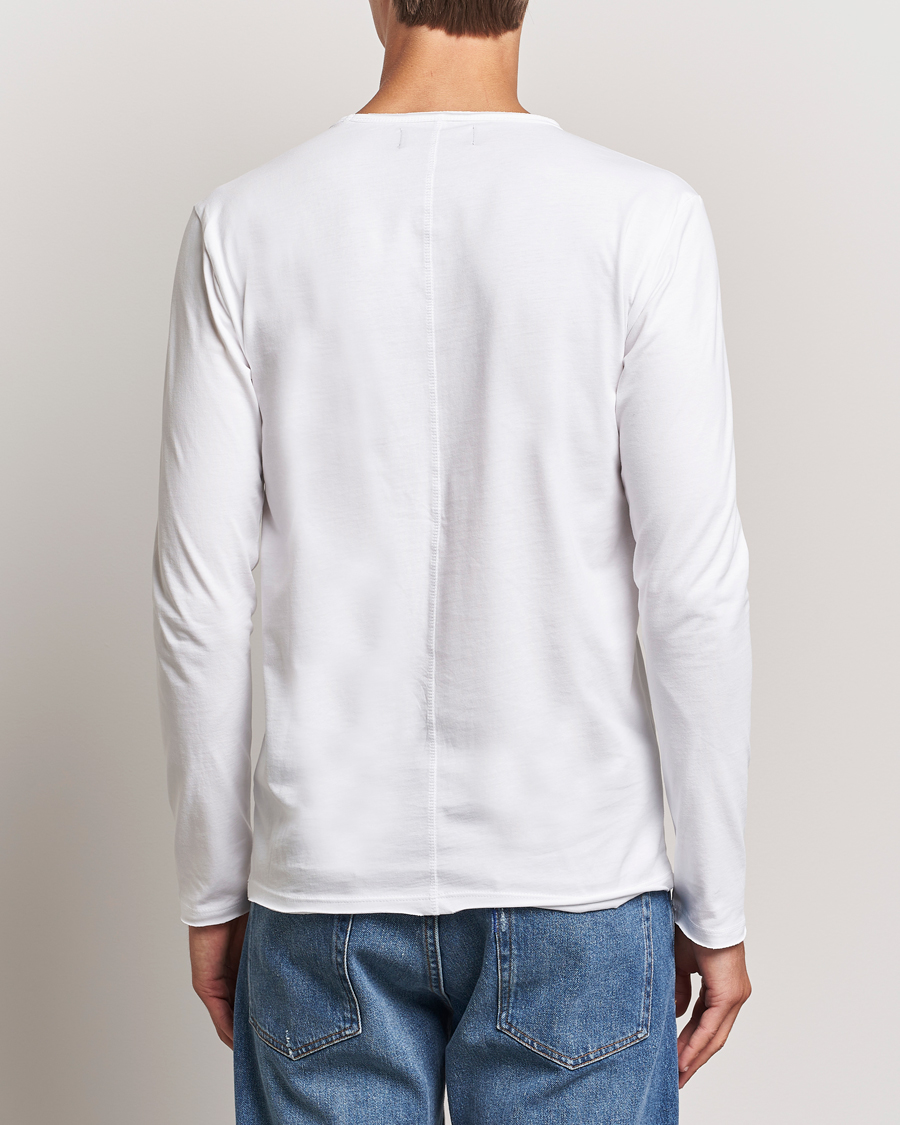 Homme | T-shirts | Replay | Crew Neck Long Sleeve T-Shirt White