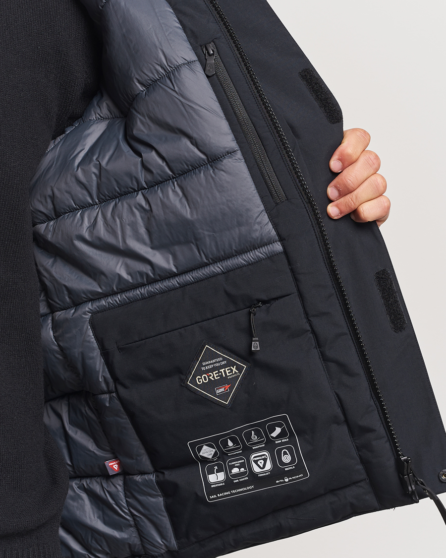 Homme | Manteaux Et Vestes | Sail Racing | Glacier Bay Gore-Tex Down Hooded Jacket Carbon