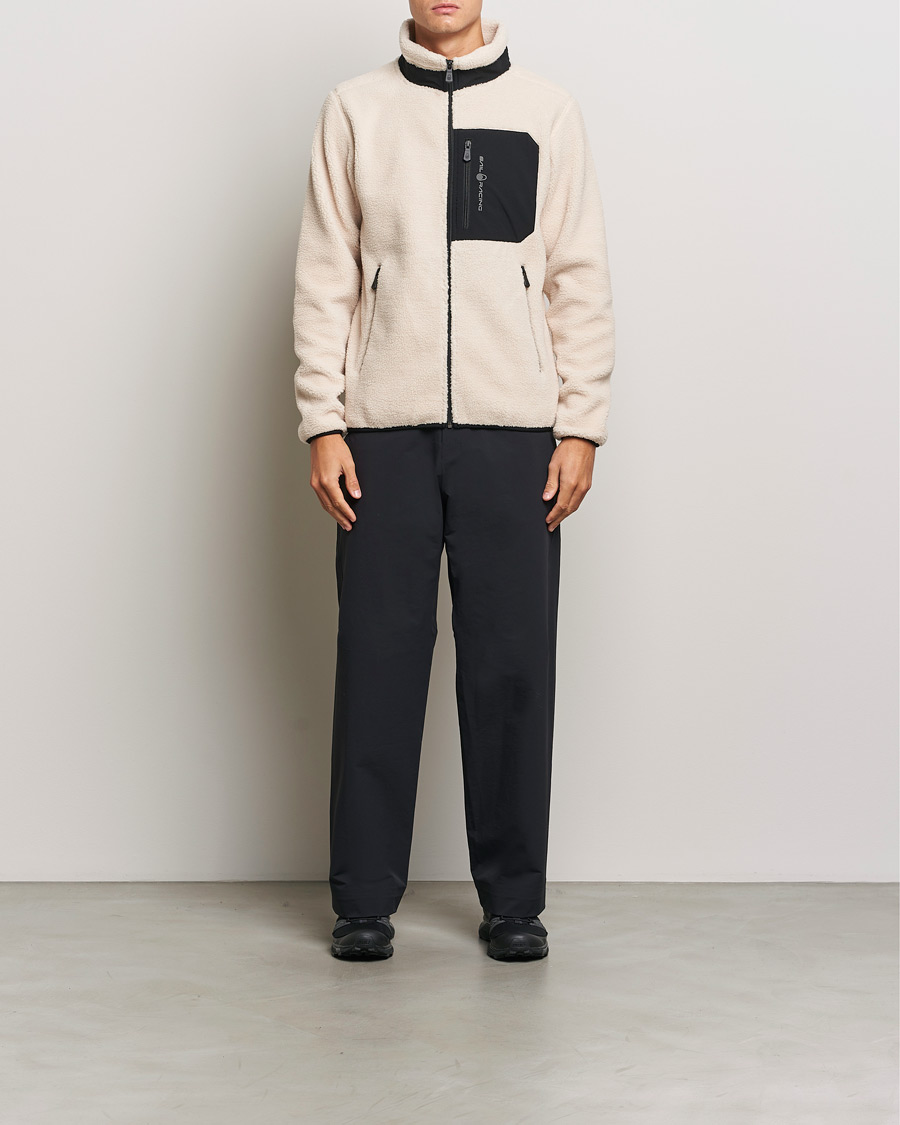 Homme | Pulls Et Tricots | Sail Racing | Bowman Pile Full Zip Ivory