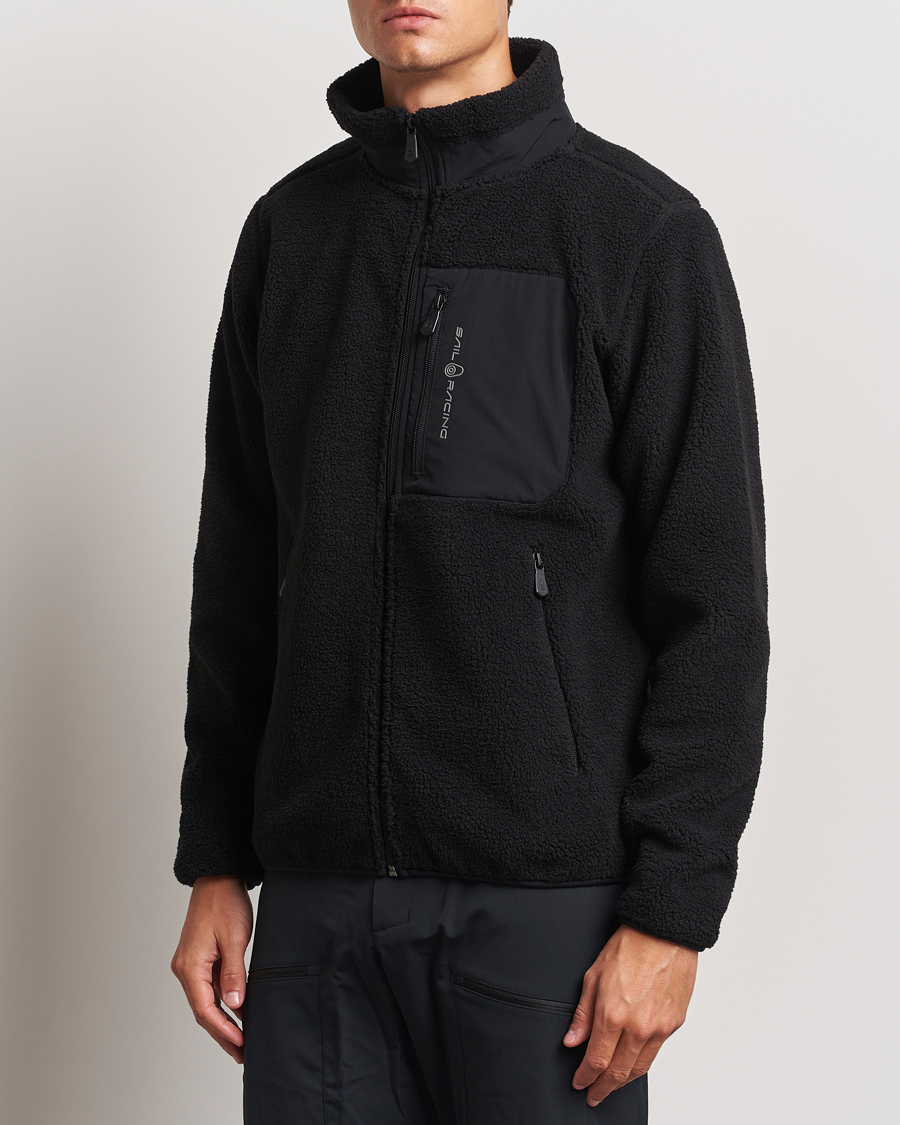 Homme | Pulls Et Tricots | Sail Racing | Bowman Pile Full Zip Carbon