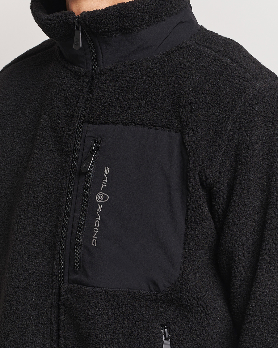 Homme | Pulls Et Tricots | Sail Racing | Bowman Pile Full Zip Carbon
