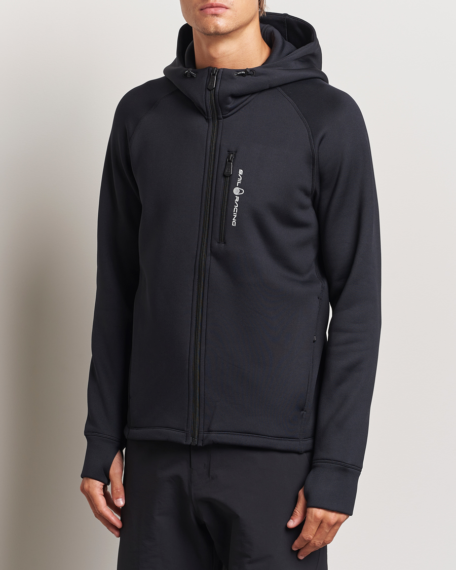 Homme | Pulls Et Tricots | Sail Racing | Spray Powerstretch Full Zip Hoodie Carbon