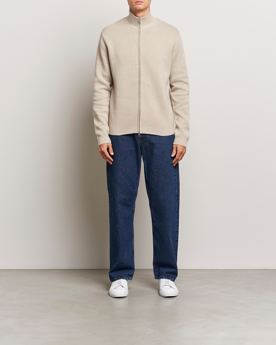 Homme | Pulls Et Tricots | Samsøe Samsøe | Niklas Full Zip Abbey Stone