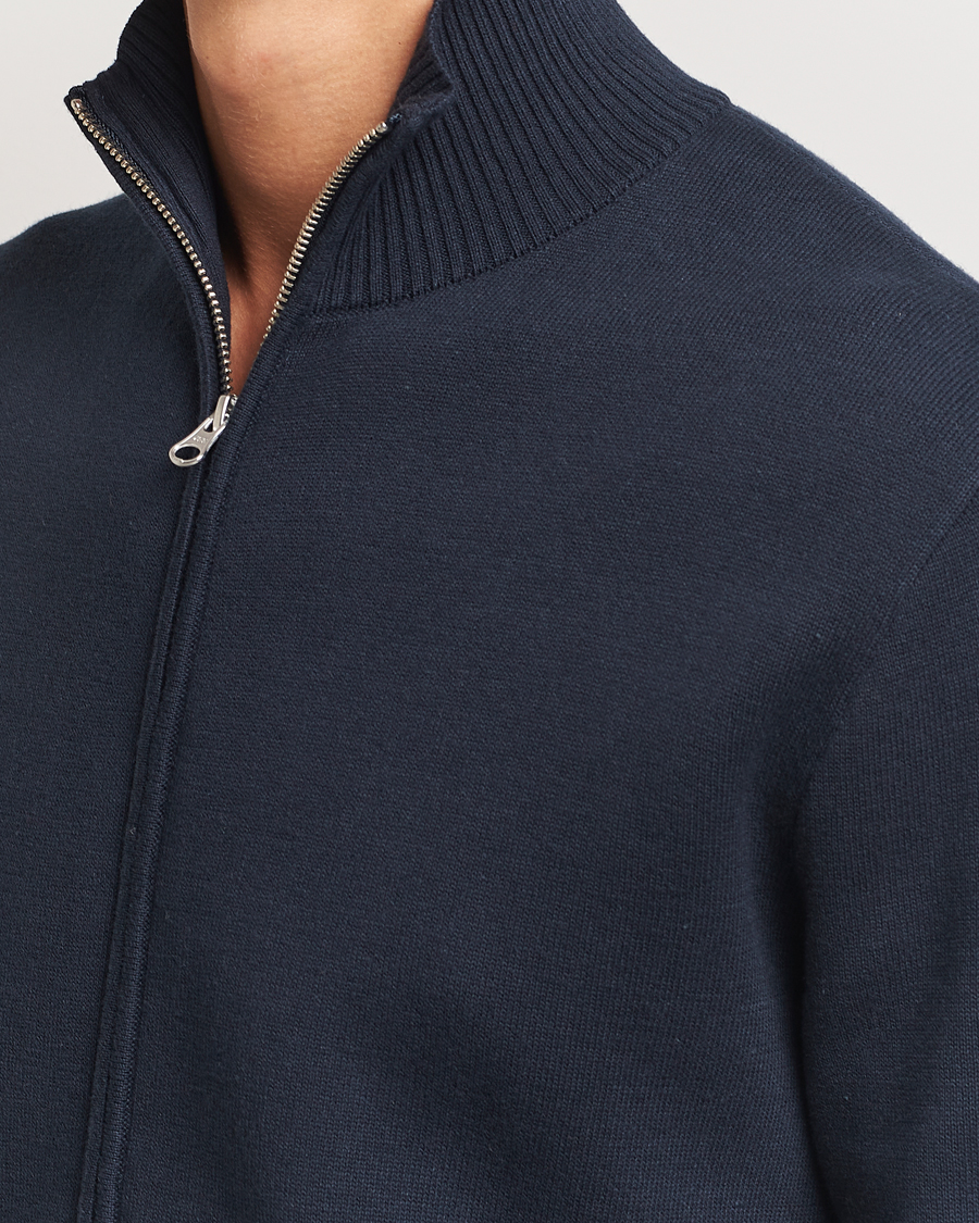 Homme | Pulls Et Tricots | Samsøe Samsøe | Niklas Full Zip Salute Navy