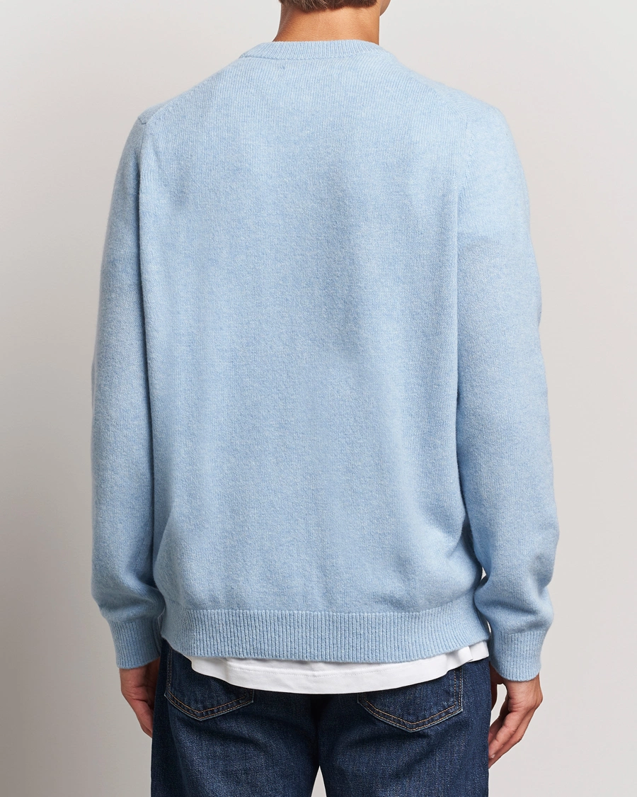 Homme | Pulls Et Tricots | Samsøe Samsøe | Isak Knitted Crew Neck Subdued Blue