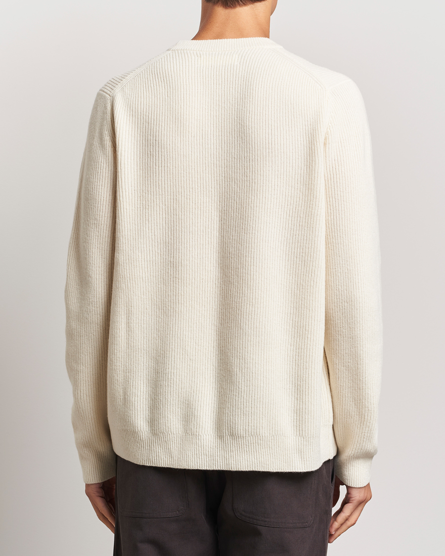 Homme | Pulls Et Tricots | Samsøe Samsøe | Isaks Knitted Crew Neck Clear Cream
