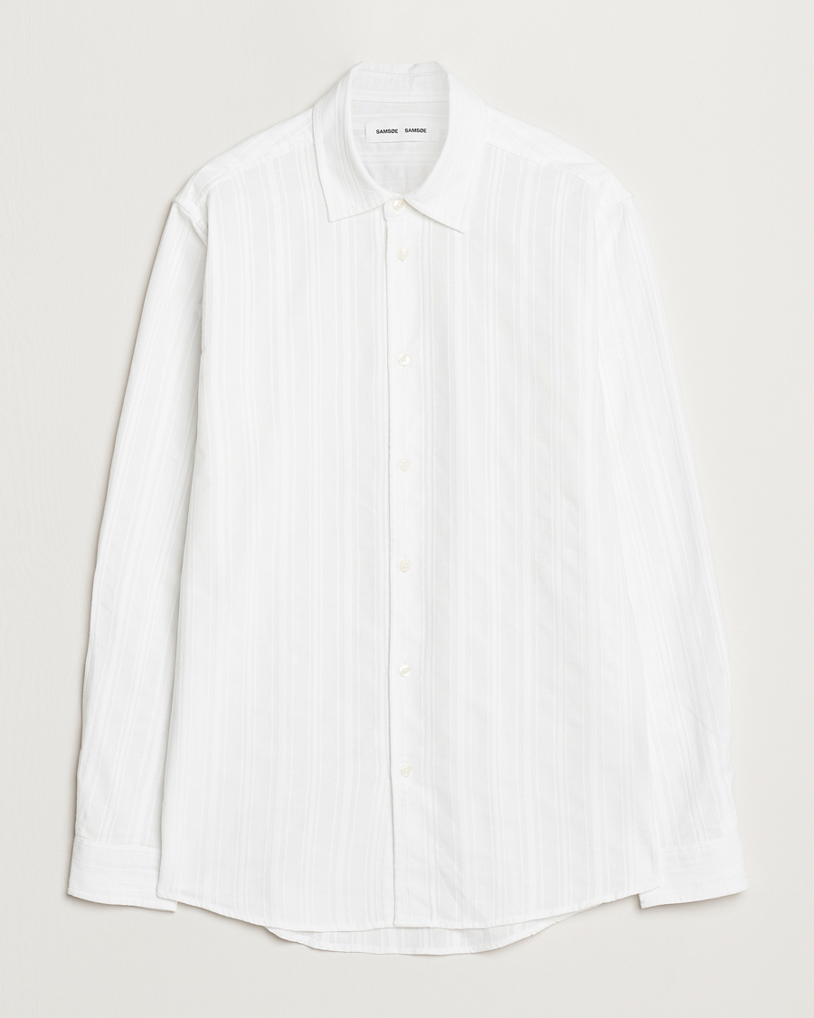 Homme | Chemises | Samsøe Samsøe | Liam Structured Shirt White