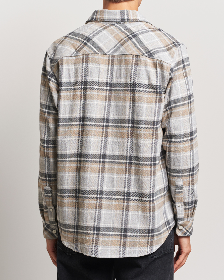 Homme | Chemises | Samsøe Samsøe | Damon Checked Shirt Beige/Grey