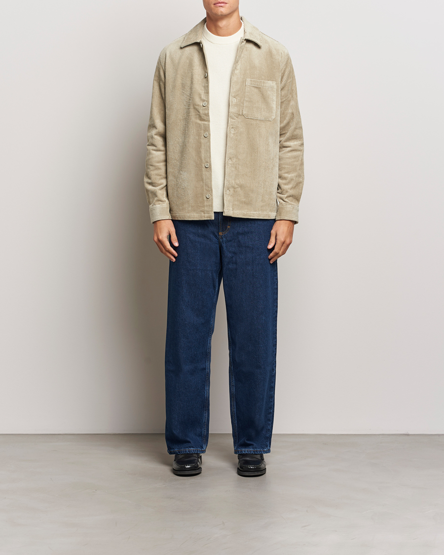 Homme | Chemises | Samsøe Samsøe | Damon Corduroy Overshirt Abbey Stone