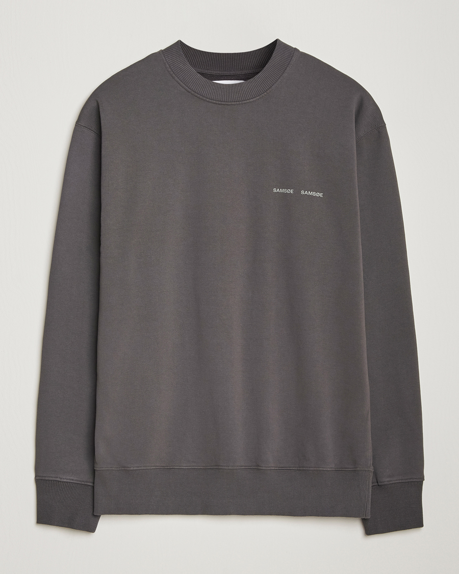 Homme | Pulls Et Tricots | Samsøe Samsøe | Norsbro Crew Neck Sweatshirt Volcanic Ash
