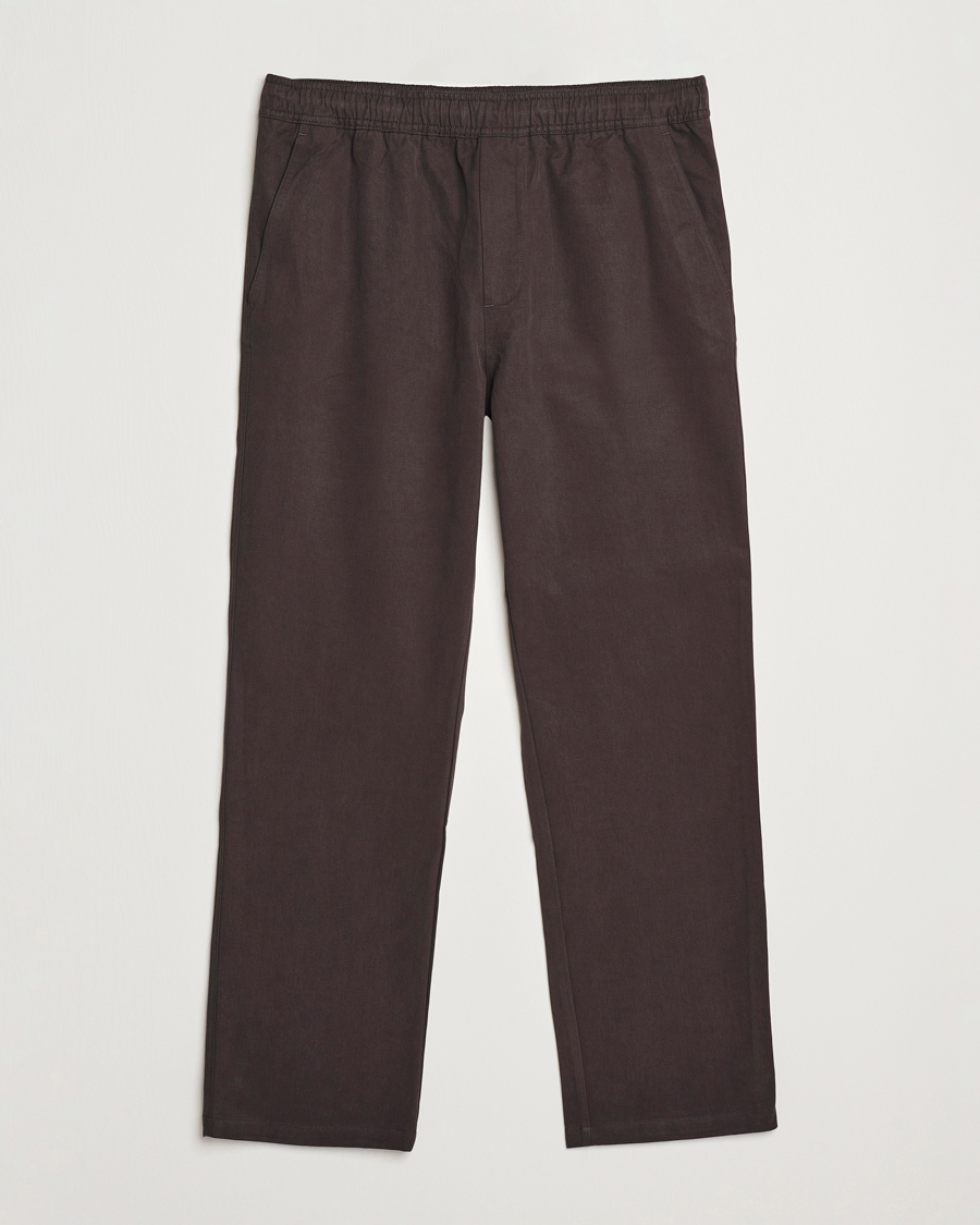 Homme | Pantalons | Samsøe Samsøe | Jabari Drawstring Trousers Chocolate Brown