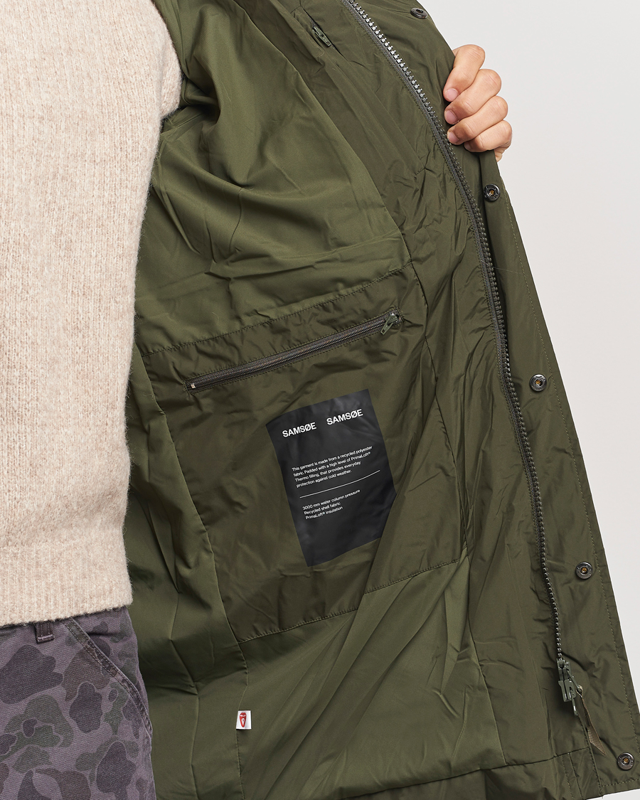 Homme | Manteaux Et Vestes | Samsøe Samsøe | Dan Puffer Jacket Forest Night