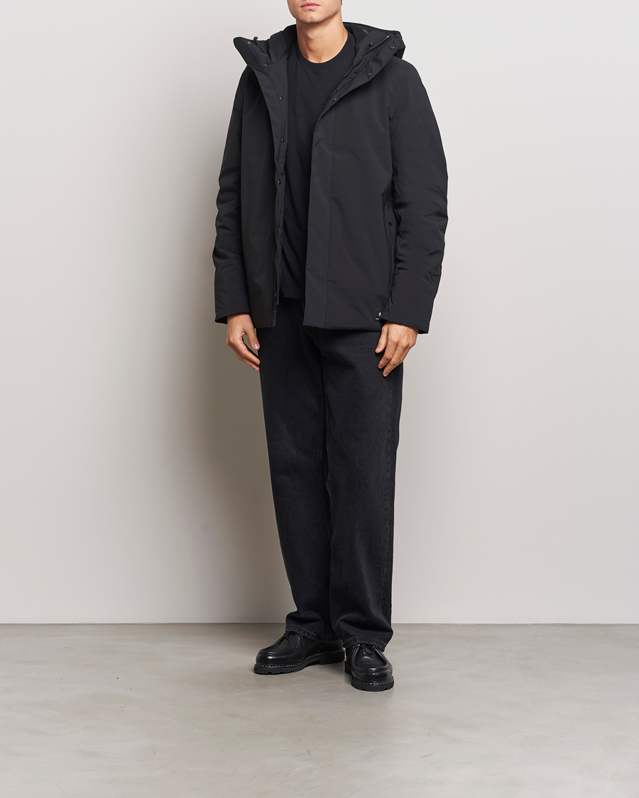 Homme | Manteaux Et Vestes | Samsøe Samsøe | John Hooded Down Jacket Black
