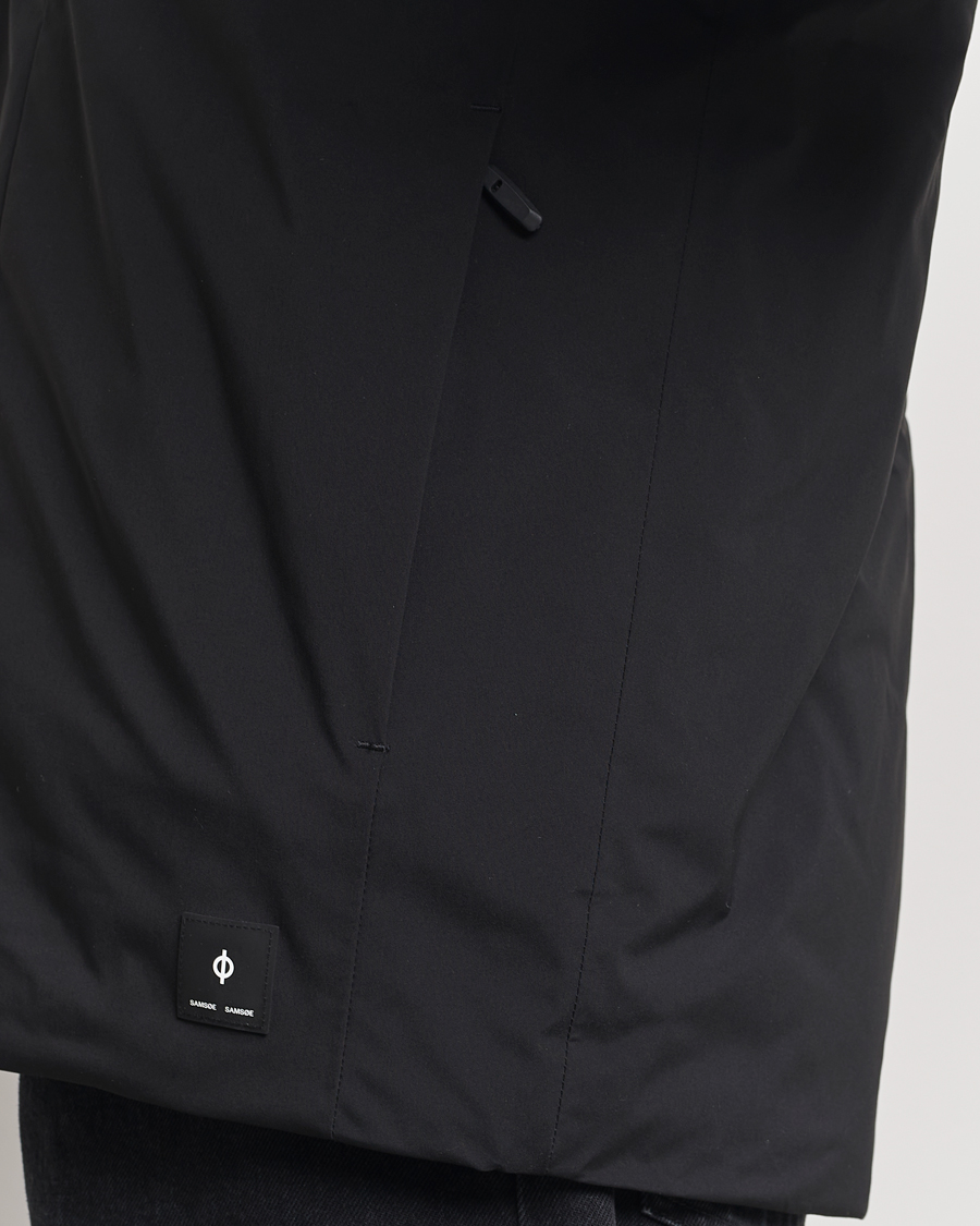 Homme | Manteaux Et Vestes | Samsøe Samsøe | John Hooded Down Jacket Black