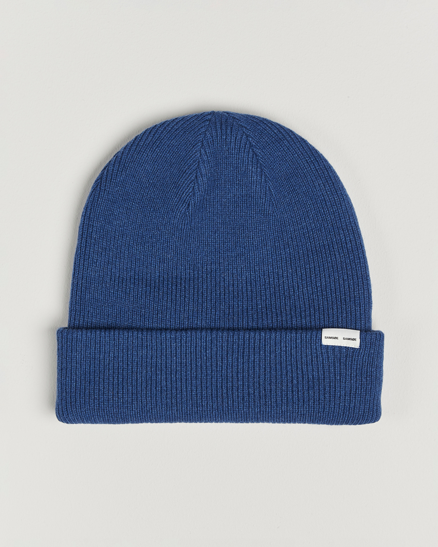 Homme | Samsøe Samsøe The Wool Beanie True Navy | Samsøe Samsøe | The Wool Beanie True Navy