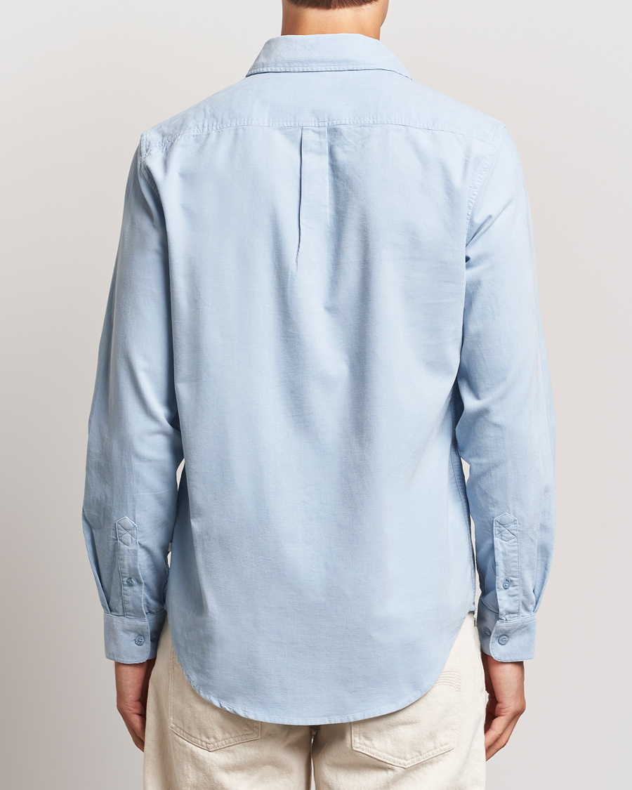 Homme | Chemises | Samsøe Samsøe | Liam Baby Cord Shirt Subdued Blue