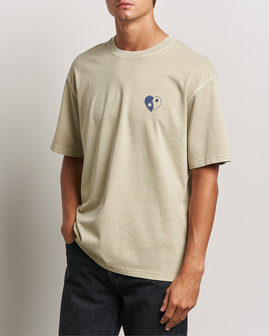 Homme | T-shirts | Samsøe Samsøe | Poetry Printed T-Shirt Abbey Stone Balance