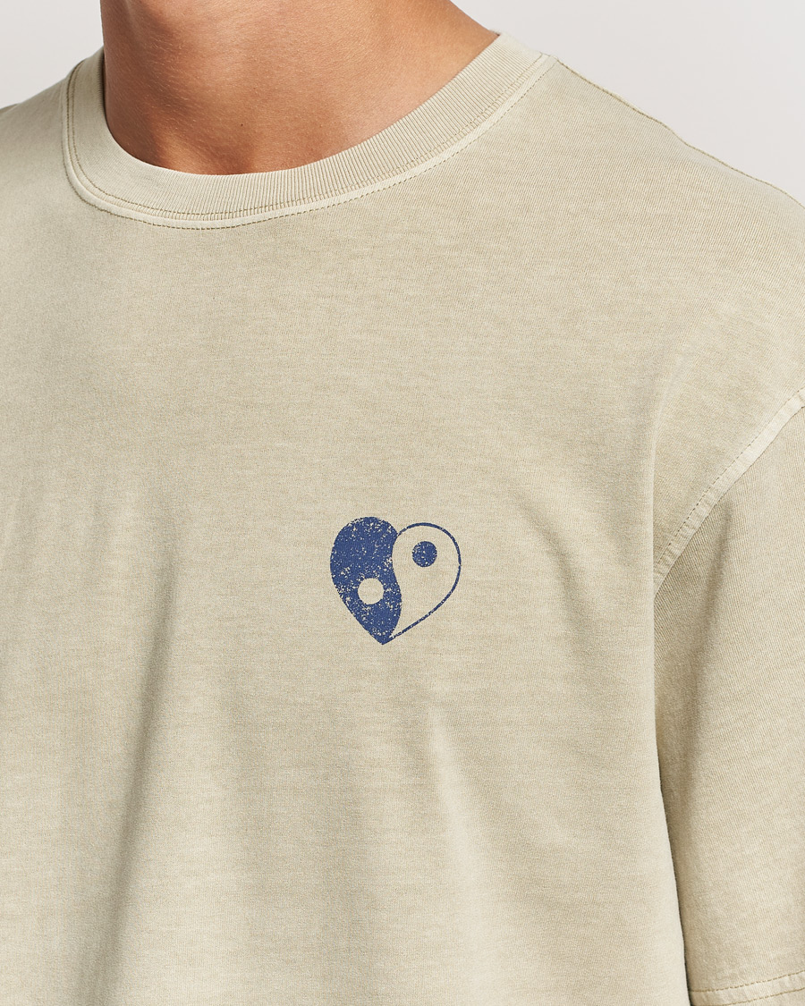 Homme | T-shirts | Samsøe Samsøe | Poetry Printed T-Shirt Abbey Stone Balance