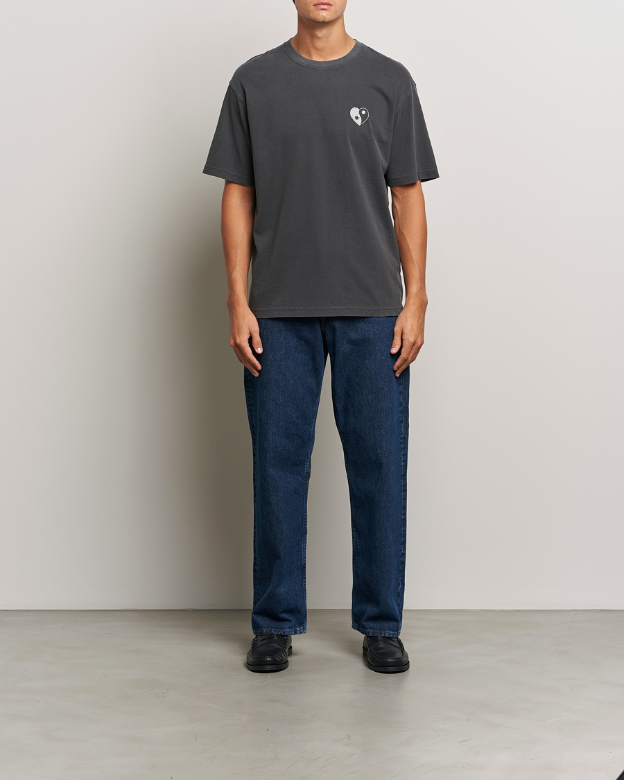 Homme | T-shirts | Samsøe Samsøe | Poetry Printed T-Shirt Black Balance