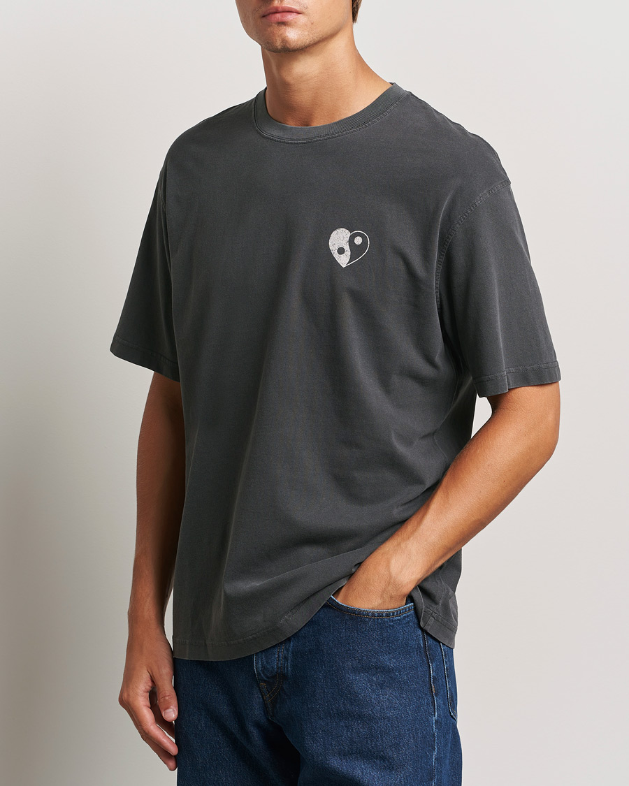 Homme | T-shirts | Samsøe Samsøe | Poetry Printed T-Shirt Black Balance