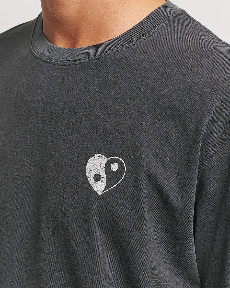 Homme | T-shirts | Samsøe Samsøe | Poetry Printed T-Shirt Black Balance