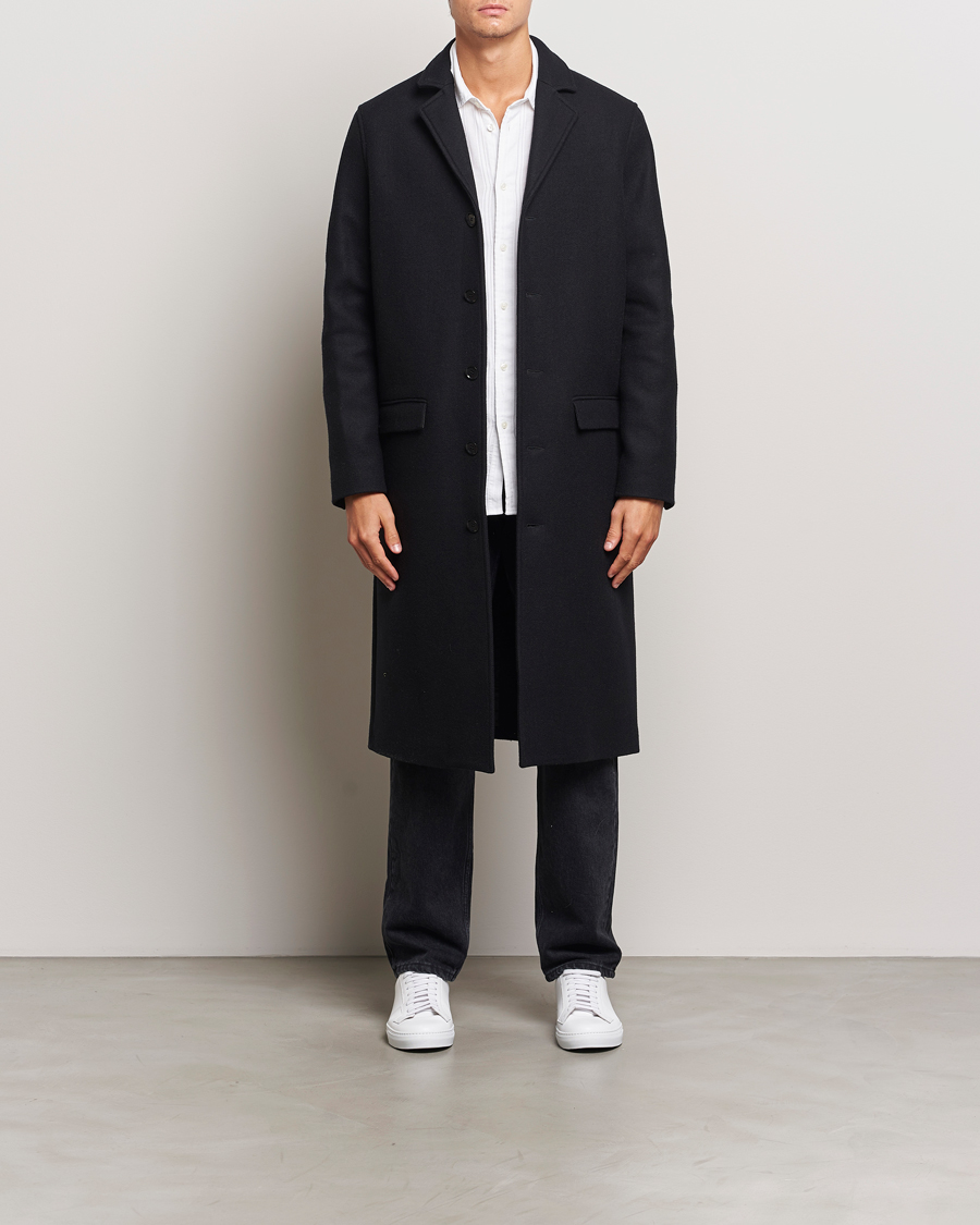 Homme | Manteaux Et Vestes | Samsøe Samsøe | Tefsa Wool Coat Black
