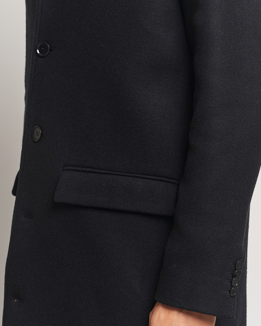 Homme | Manteaux Et Vestes | Samsøe Samsøe | Tefsa Wool Coat Black