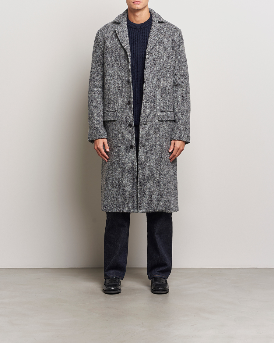 Homme | Manteaux Et Vestes | Samsøe Samsøe | Tefsa Wool Coat Black Melange