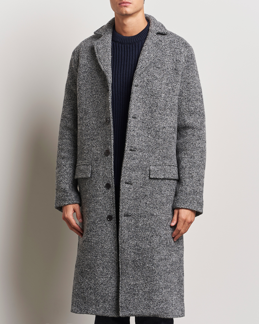 Homme | Manteaux Et Vestes | Samsøe Samsøe | Tefsa Wool Coat Black Melange