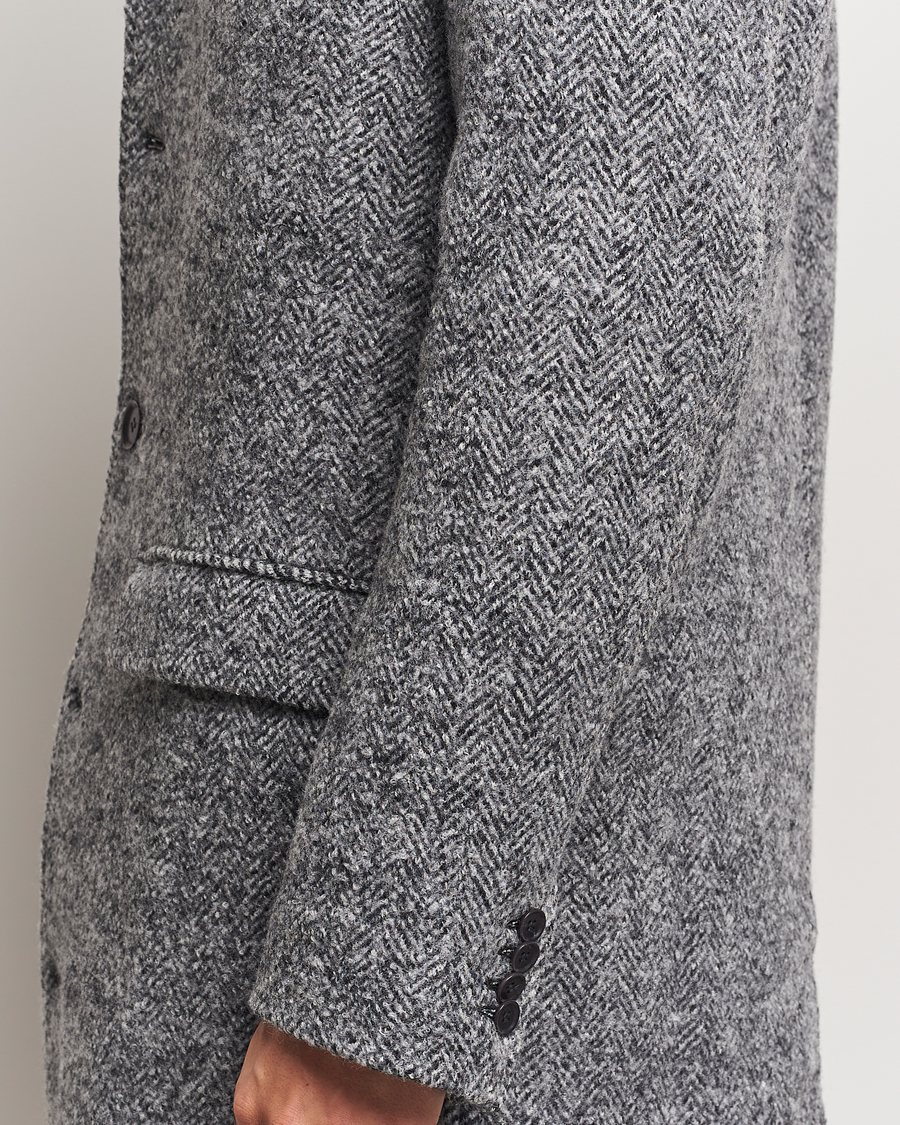 Homme | Manteaux Et Vestes | Samsøe Samsøe | Tefsa Wool Coat Black Melange