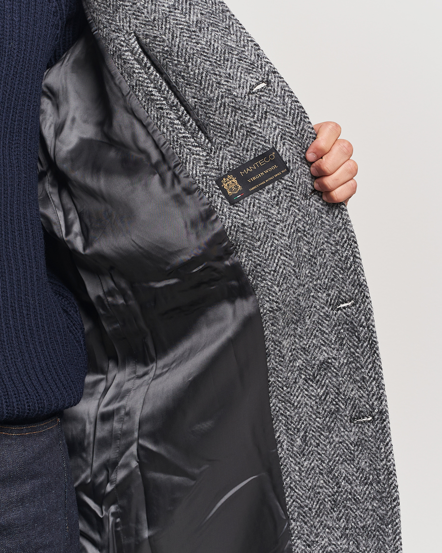 Homme | Manteaux Et Vestes | Samsøe Samsøe | Tefsa Wool Coat Black Melange