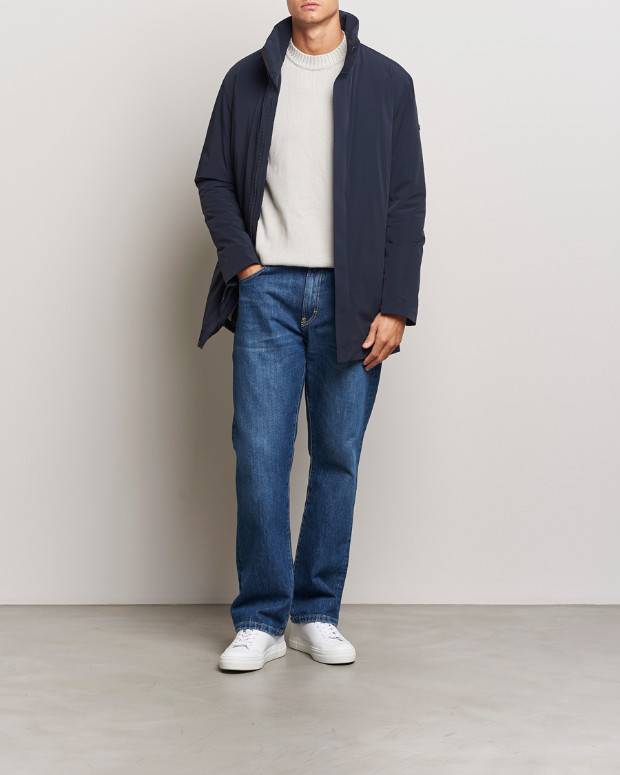Homme | Manteaux Et Vestes | Scandinavian Edition | Town II Waterproof Lightweight Coat Midnight Blue