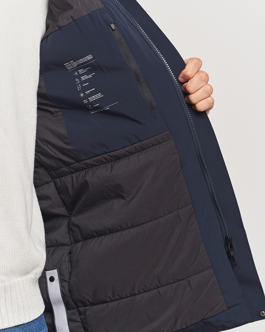 Homme | Manteaux Et Vestes | Scandinavian Edition | Town II Waterproof Lightweight Coat Midnight Blue