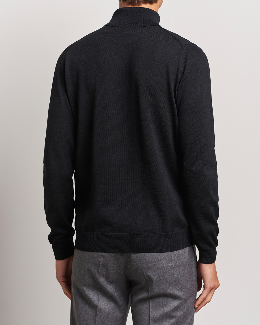 Homme | Pulls Et Tricots | Stenströms | Merino Rollneck Black