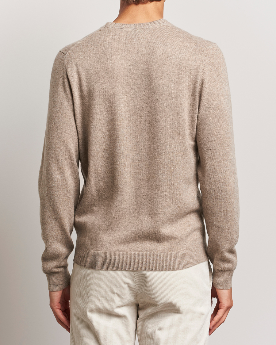 Homme | Pulls Et Tricots | Stenströms | Cashmere Crewneck Beige