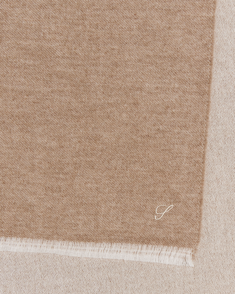 Homme | Stenströms Wool Scarf Beige | Stenströms | Wool Scarf Beige