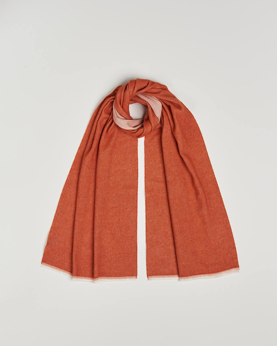 Homme | Stenströms Wool Scarf Orange | Stenströms | Wool Scarf Orange