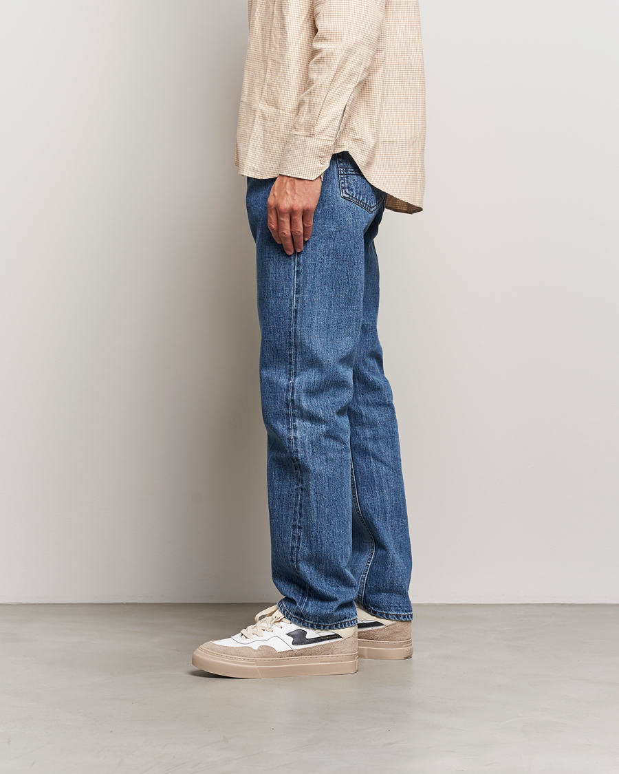 Homme | Stepney Workers Club Pearl S-Strike Leather/Suede Sneaker Winter White | Stepney Workers Club | Pearl S-Strike Leather/Suede Sneaker Winter White