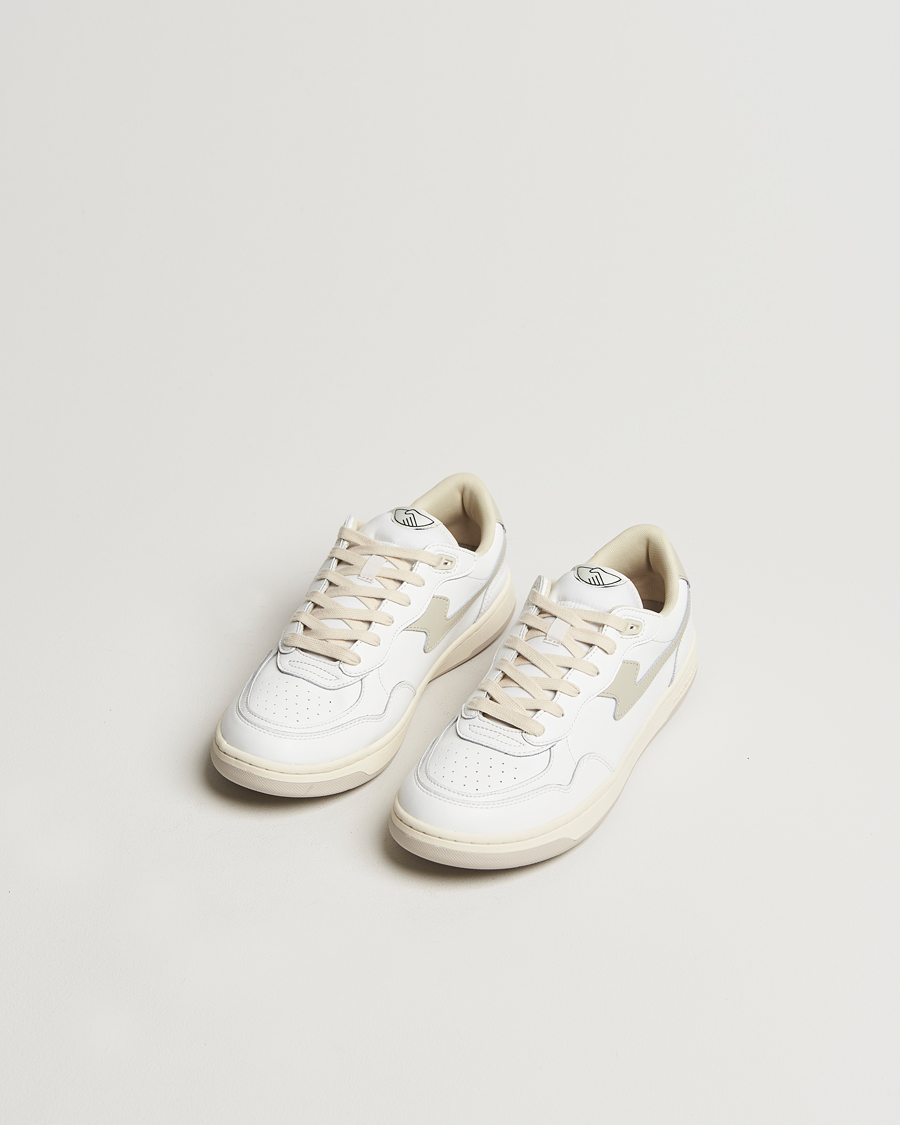 Homme | Stepney Workers Club Pro Cup 01 S-Strike Leather Sneaker White Putty | Stepney Workers Club | Pro Cup 01 S-Strike Leather Sneaker White Putty