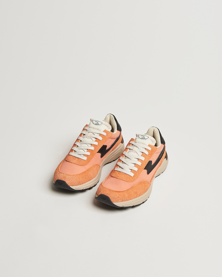Homme | Stepney Workers Club Osier S-Strike Runner Sneaker Sport Orange | Stepney Workers Club | Osier S-Strike Runner Sneaker Sport Orange