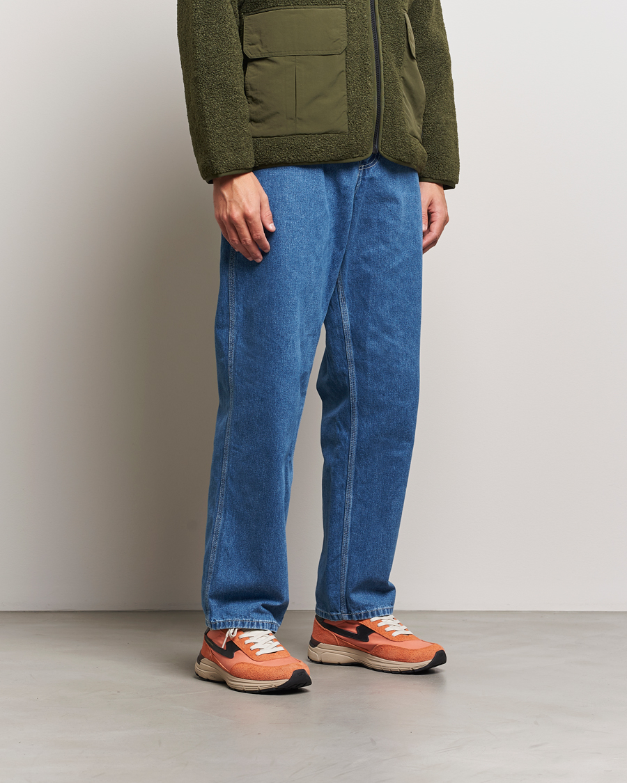 Homme | Stepney Workers Club Osier S-Strike Runner Sneaker Sport Orange | Stepney Workers Club | Osier S-Strike Runner Sneaker Sport Orange