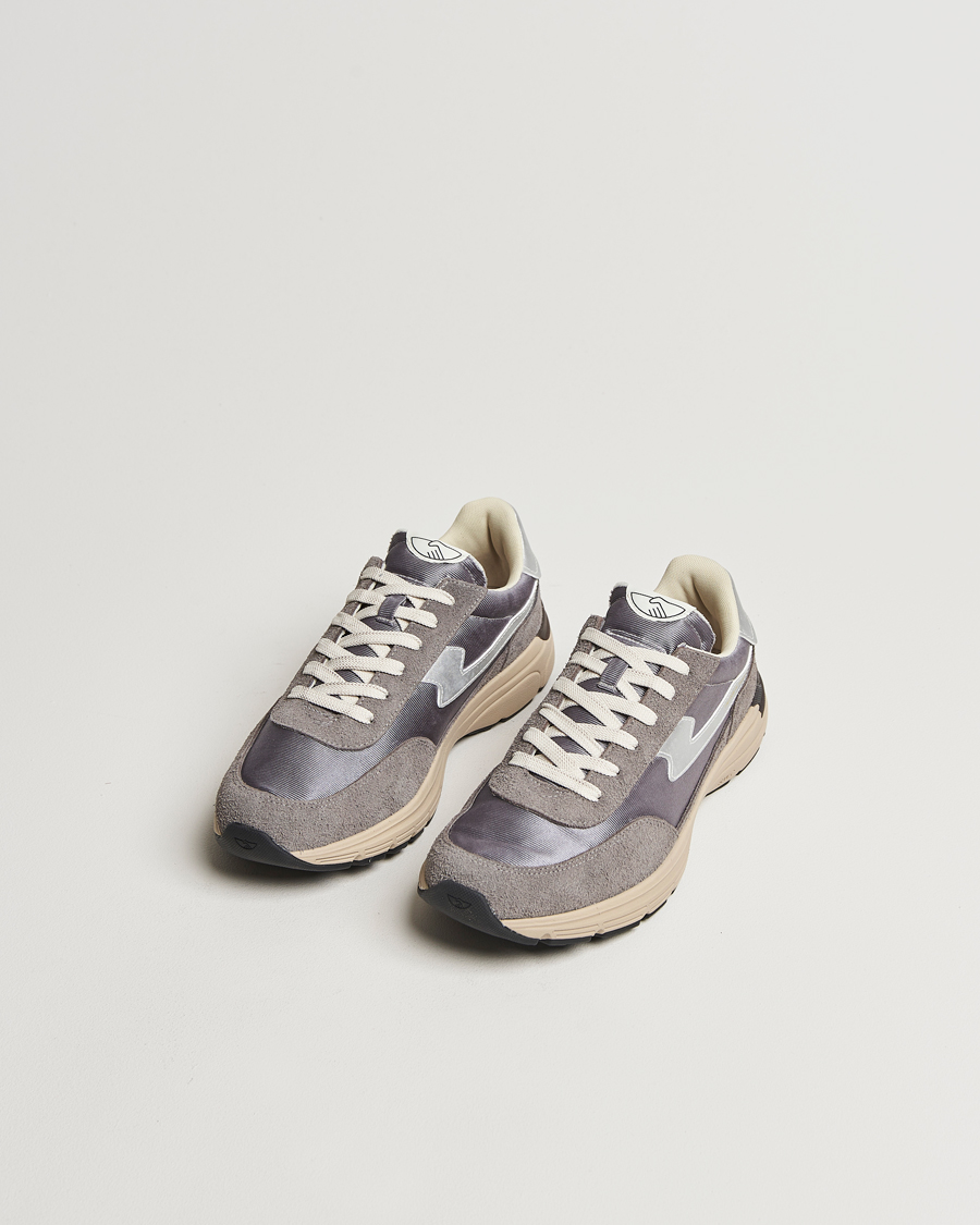 Homme | Stepney Workers Club Osier S-Strike Runner Sneaker Dark Silver | Stepney Workers Club | Osier S-Strike Runner Sneaker Dark Silver