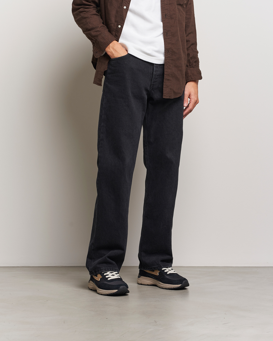 Homme | Stepney Workers Club Osier S-Strike Runner Sneaker Black Gold | Stepney Workers Club | Osier S-Strike Runner Sneaker Black Gold