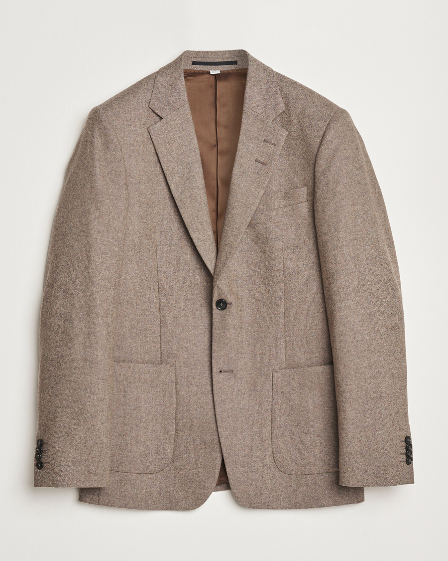 Homme | Blazers | Tiger of Sweden | Justin Brushed Wool Blazer Burlywood