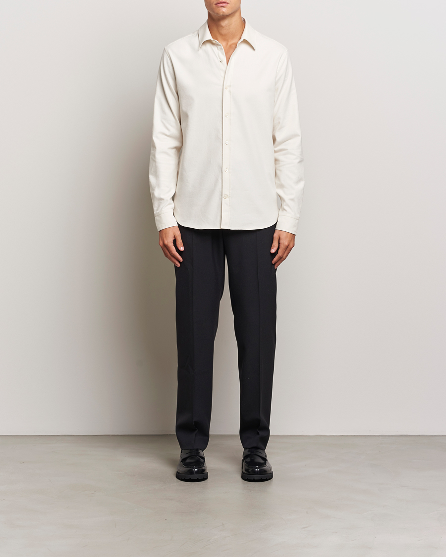Homme | Chemises | Tiger of Sweden | Benjamins Brushed Twill Shirt Seashell